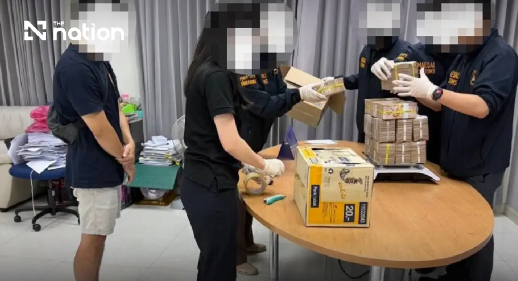 Thai Customs Halts B23 Million Cash Smuggle Attempt at Mae Sai Border